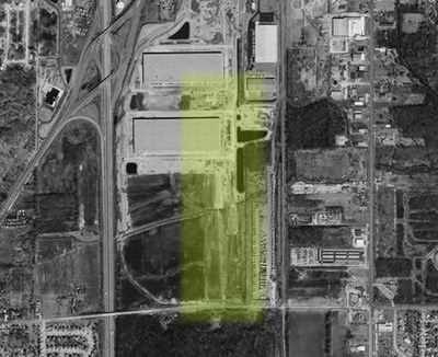 Detroit Dragway - Aerial Photo (newer photo)